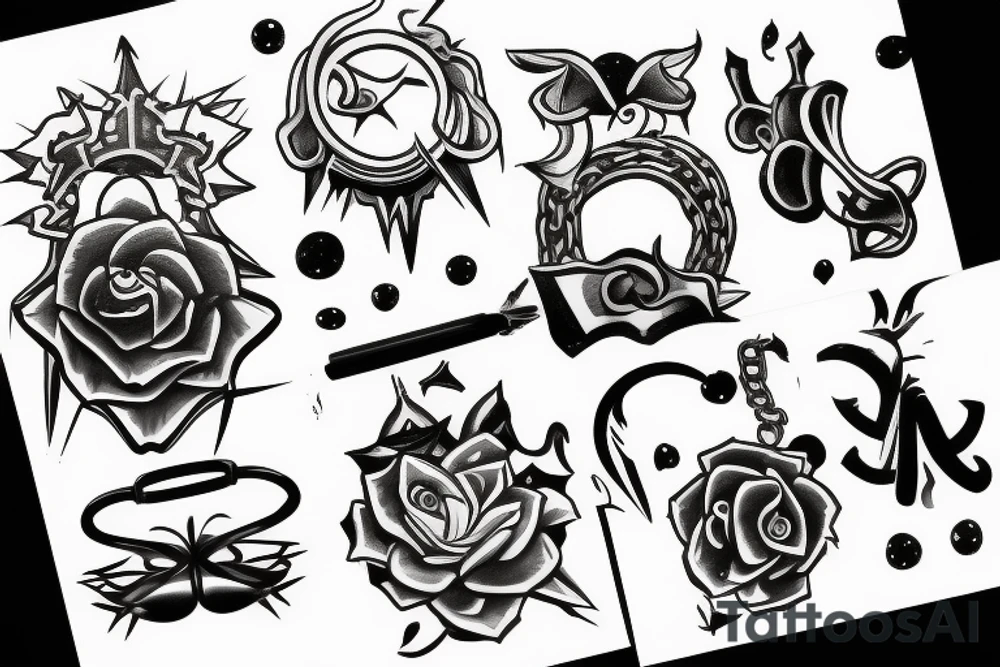 chains tattoo idea