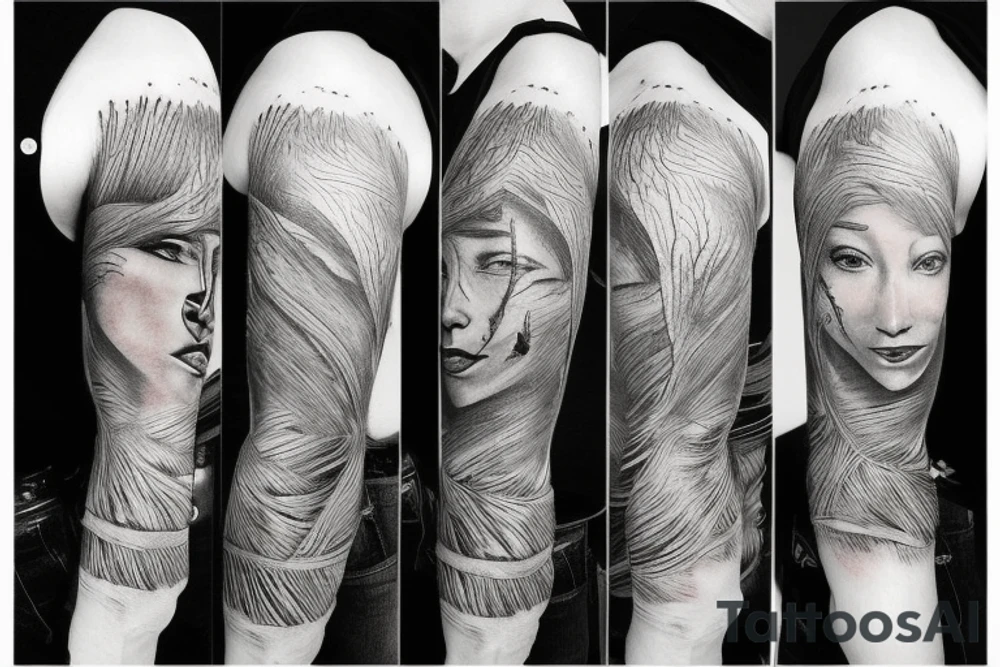 Mountains tattoo idea