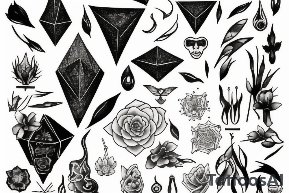 creation of Adam tattoo idea
