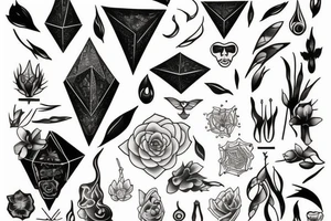 creation of Adam tattoo idea