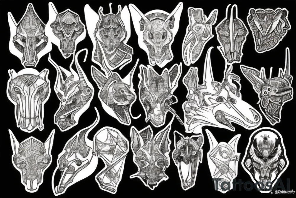 anubis tattoo idea