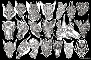 anubis tattoo idea