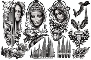 Milan Cathedral tattoo idea