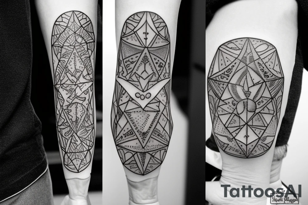 blood and tears tattoo idea