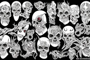 hell in mind tattoo idea