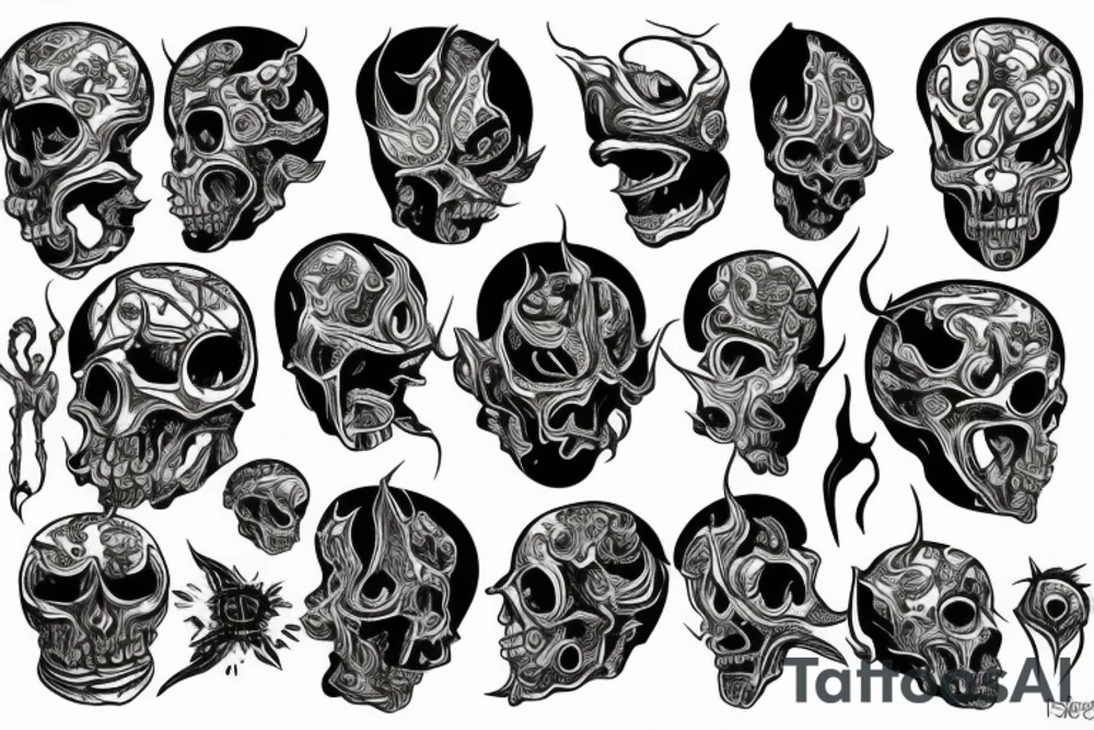 mind in hell tattoo idea