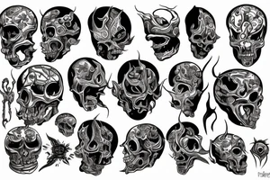 mind in hell tattoo idea