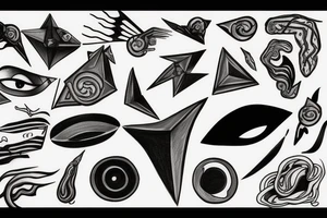 related to pinkfloyd song echoes tattoo idea