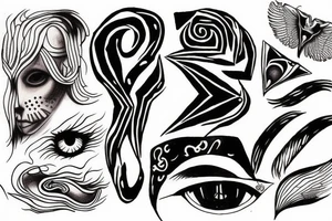 related to pinkfloyd song echoes tattoo idea