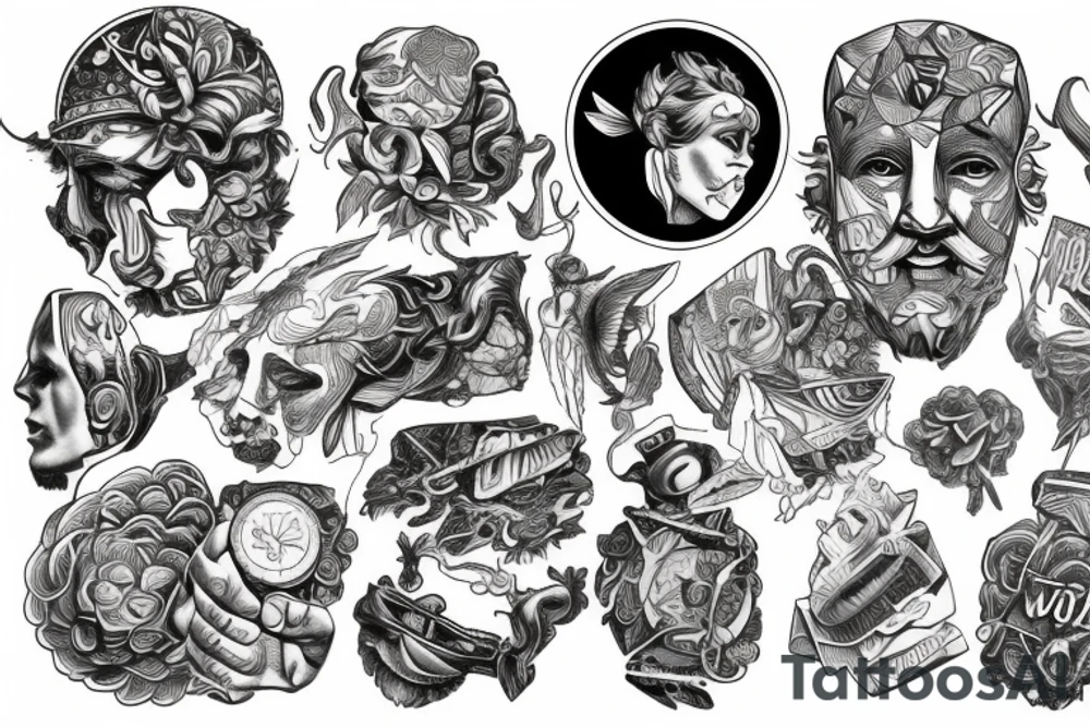 atlas holding the world tattoo idea
