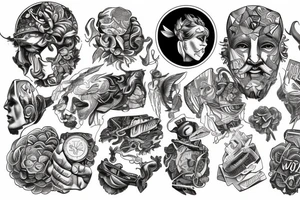 atlas holding the world tattoo idea