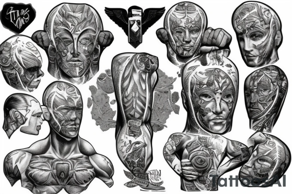 atlas titan holding the world tattoo idea