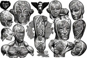 atlas titan holding the world tattoo idea
