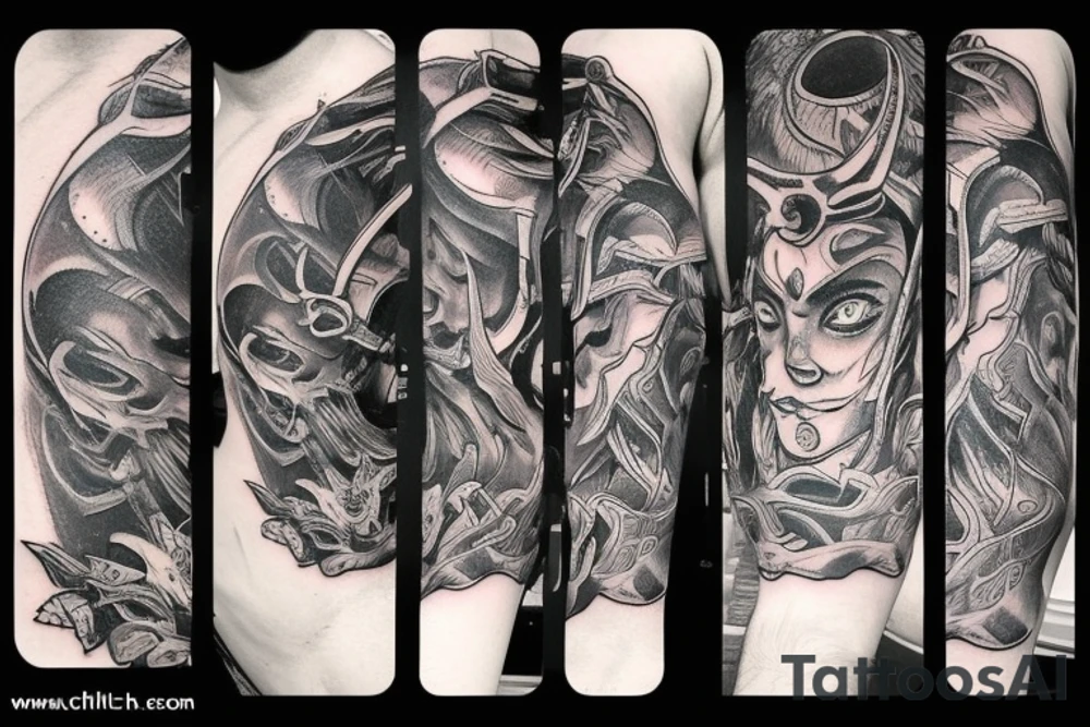 devil tattoo idea