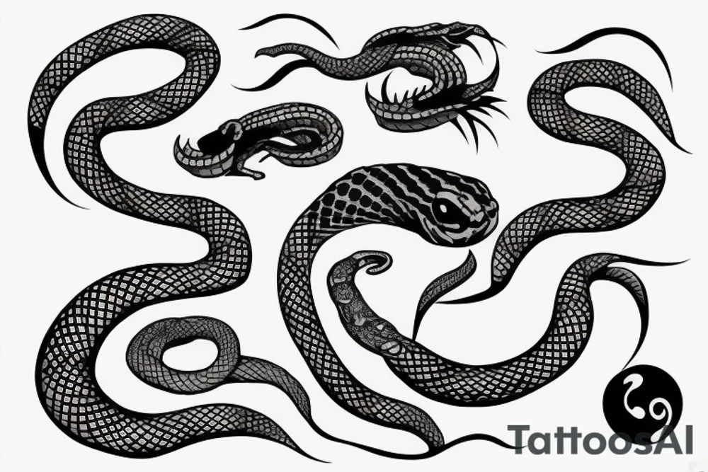 Snake tattoo idea