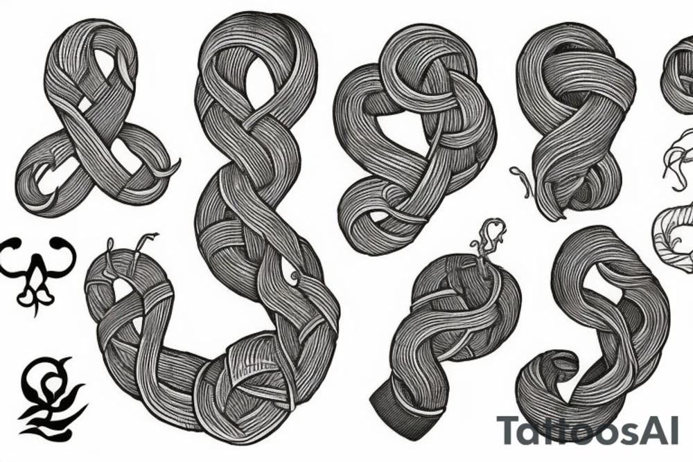 Root knot tattoo idea