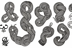 Root knot tattoo idea