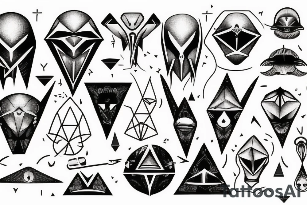 illumanti alien tattoo idea