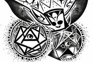 illumanti alien tattoo idea