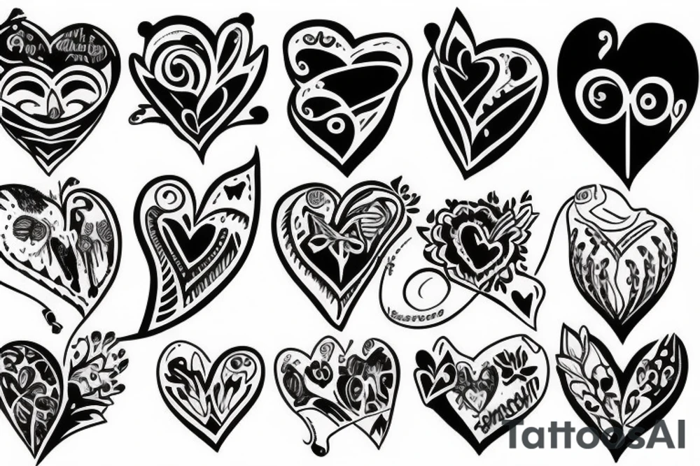 Give your heart but keep your head tattoo idea