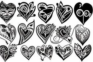 Give your heart but keep your head tattoo idea