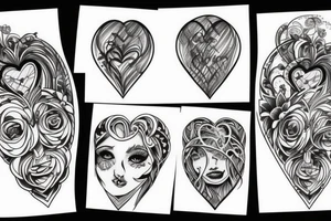 Give your heart but keep your head tattoo idea