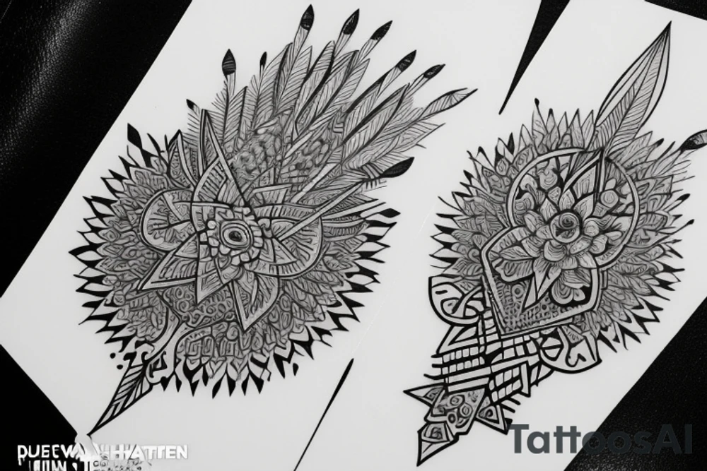 Pehlwan Indian latino classy sweet hunter sensitive organised tattoo idea