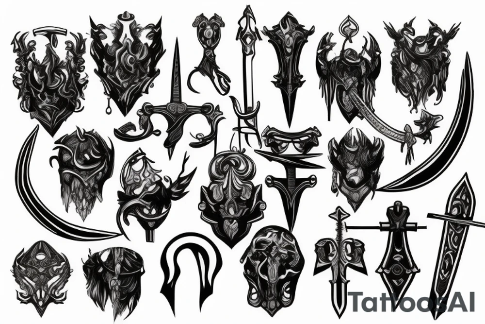 Sword tattoo idea