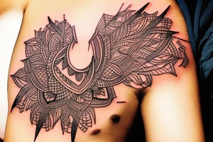 Pehlwan mughal  Indian latino classy sweet hunter
 organised tattoo idea