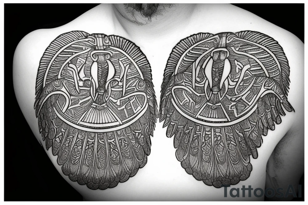 Scarab tattoo idea