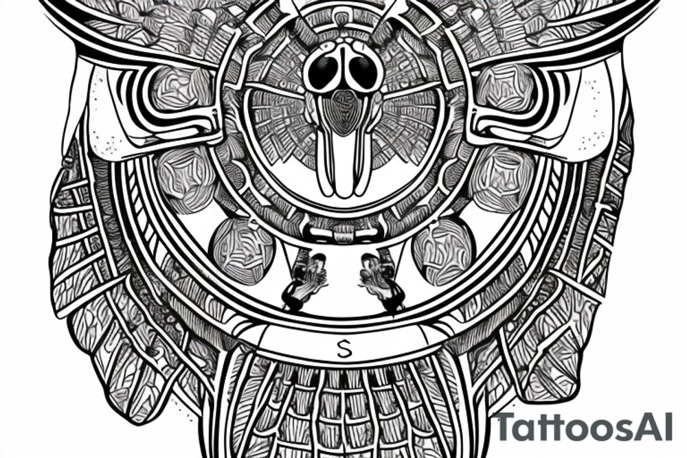 Scarab tattoo idea