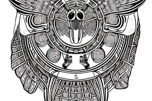 Scarab tattoo idea