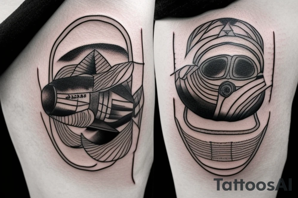 Takeoff „Last Rocket“ album cover tattoo idea