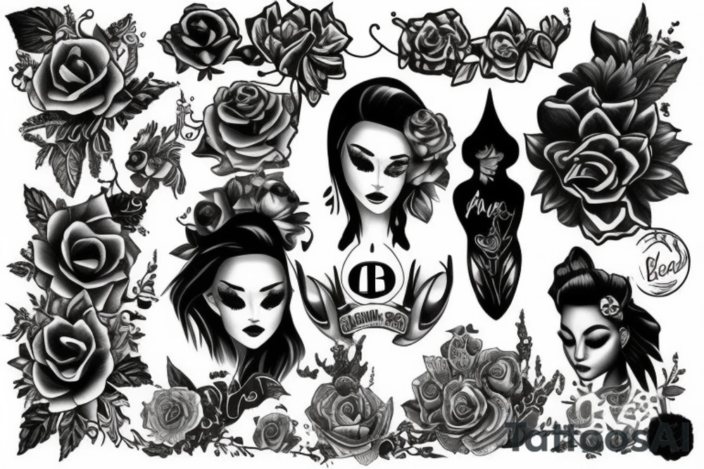 names Ava Beau tattoo idea