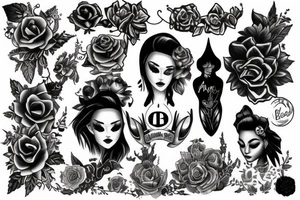 names Ava Beau tattoo idea