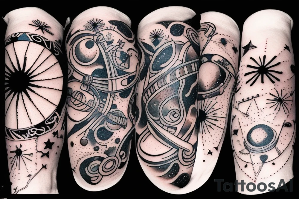 space tattoo idea