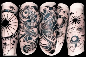 space tattoo idea