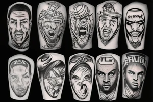 Basketball tattoo idea