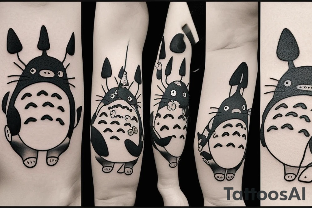 totoro tattoo idea