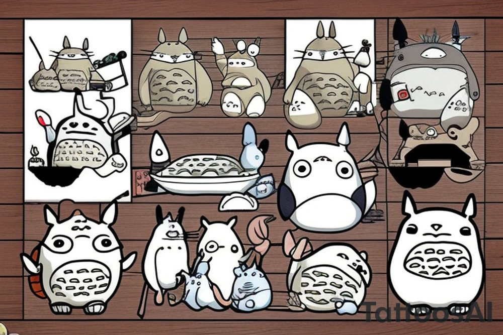 totoro tattoo idea