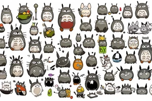 totoro tattoo idea