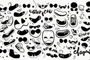 Toecan with a smile tattoo idea