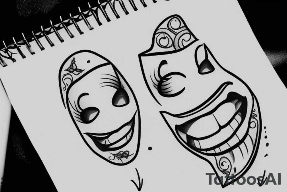 Toecan with a smile tattoo idea