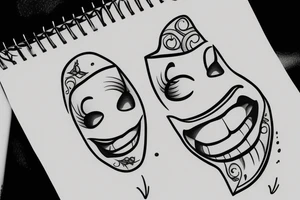 Toecan with a smile tattoo idea