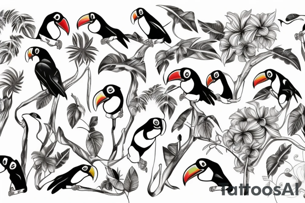Toucan tattoo idea