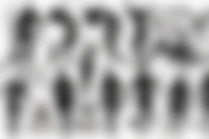 Monoline male body tattoo idea