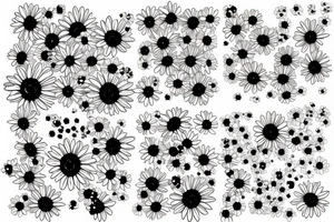 Hurricane daisy tattoo idea