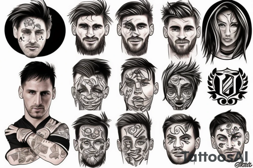 Messi tattoo idea