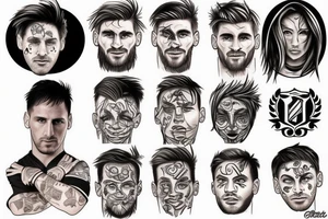 Messi tattoo idea