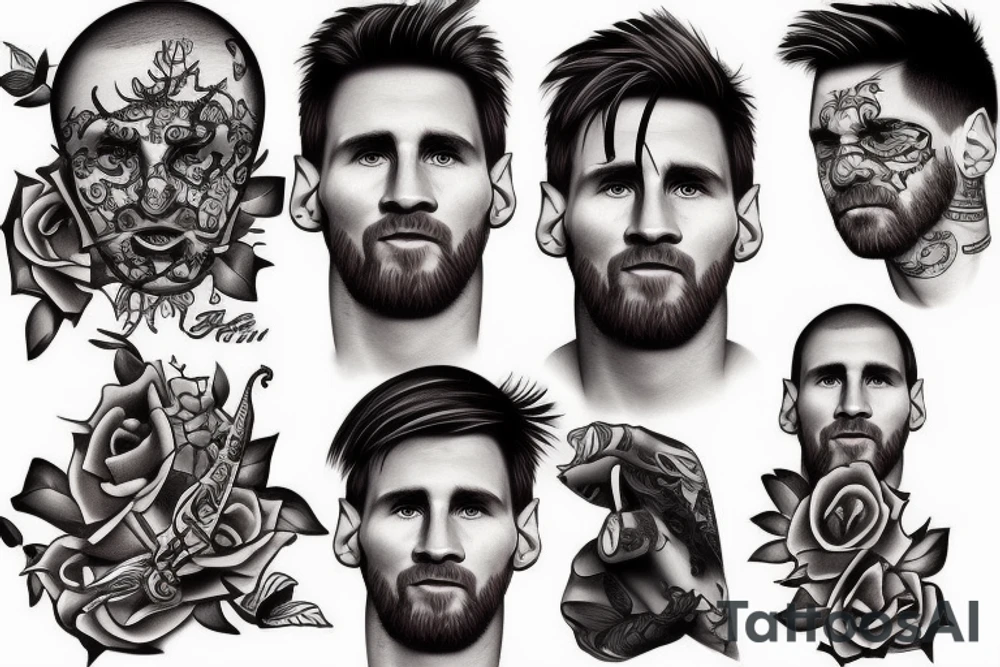 Messi tattoo idea